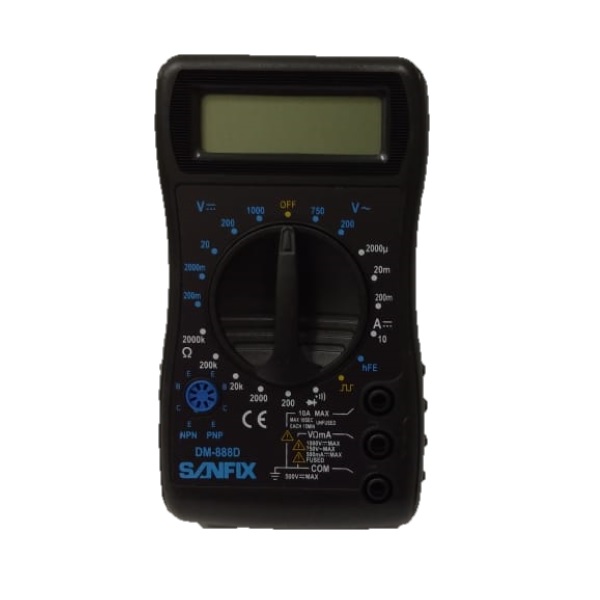 SANFIX DM-888D DIGITAL MULTIMETER + BUZZER