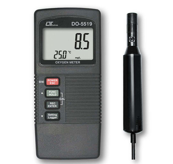 Lutron DO-5519 DISSOLVED OXYGEN METER, two displays