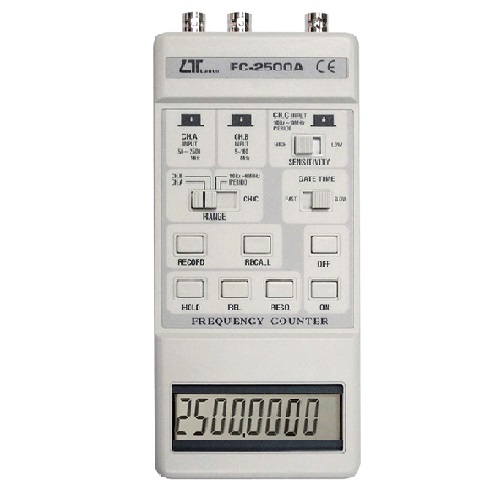 Lutron FC-2500A 2.5 GHz FREQUENCY COUNTER, handheld type