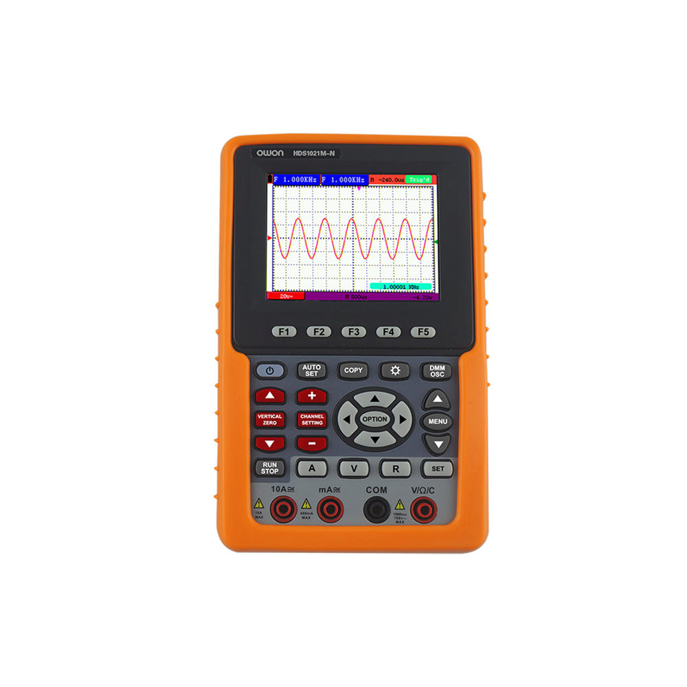 OWON HDS1021M-N 1-CHANNEL HANDHELD DIGITAL STORAGE OSCILLOSCOPE