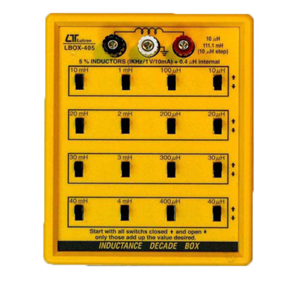 Lutron LBOX-405 INDUCTANCE DECADE BOX, Bench type