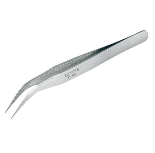 HOZAN P-887 CURVED TWEEZERS