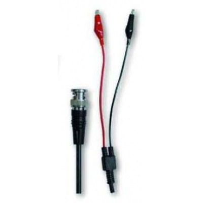 Lutron PB-21 Cable with BNC connector & alligators