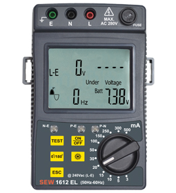 SEW 1612 EL Digital RCD Tester