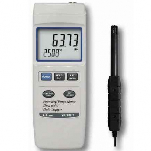 Lutron YK-90HT HUMIDITY METER, data logger, RS-232