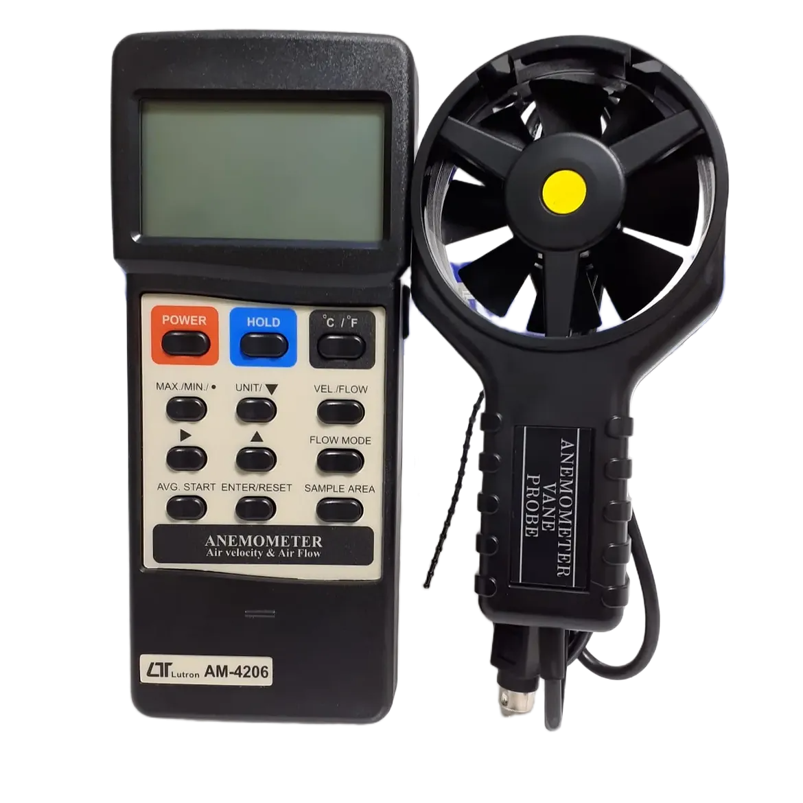 Lutron AM-4206 Digital Anemometer Air Velocity & Air Flow