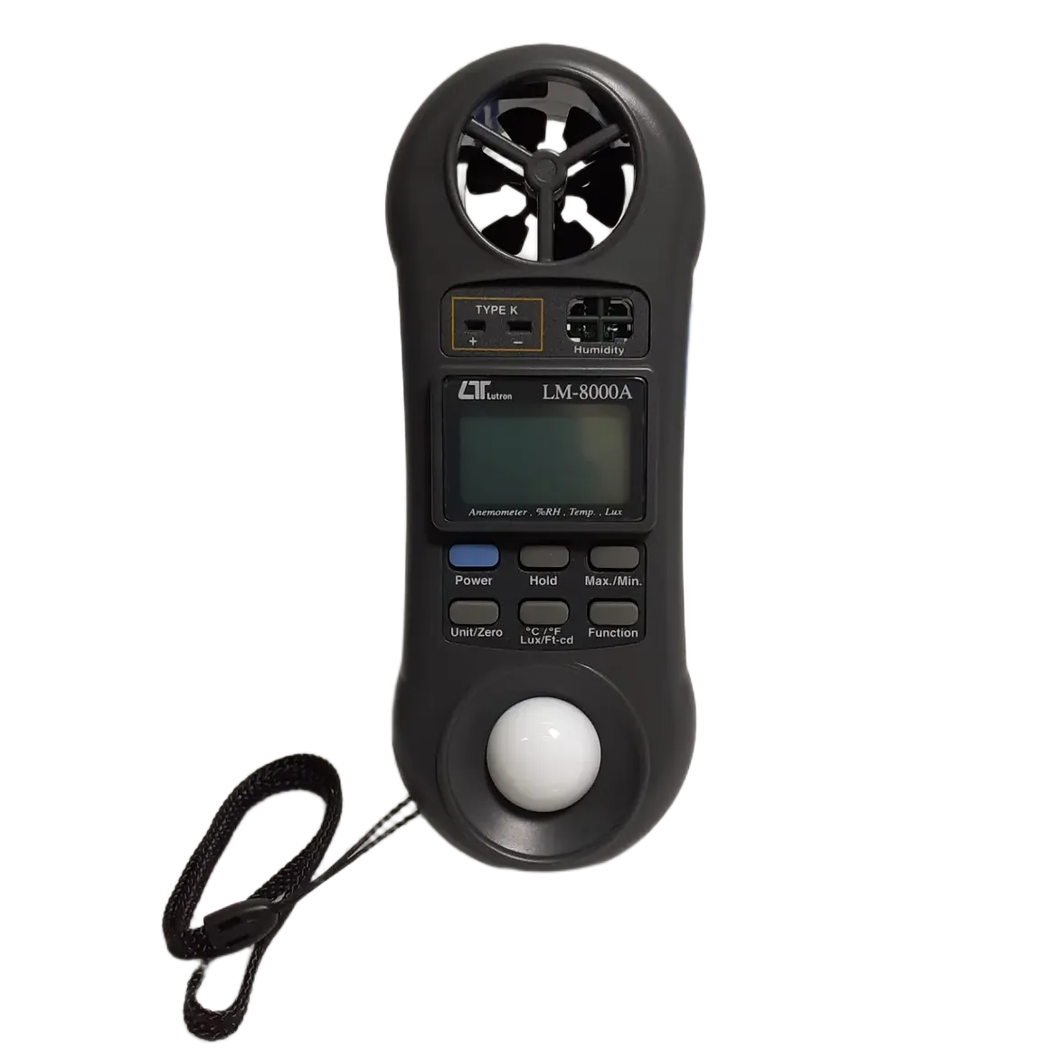 Lutron LM-8000A 4 in 1, Lux, Anemometer, Temp, Humidity