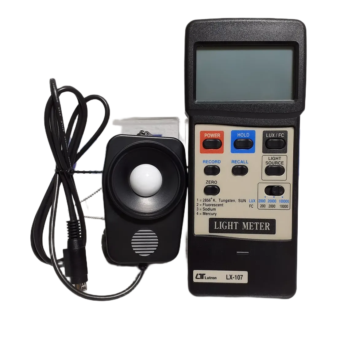 Lutron LX-107 Digital Light Meter